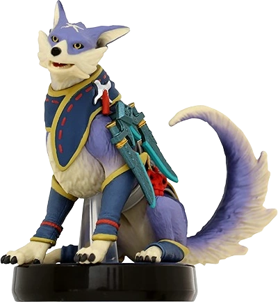 Palamute amiibo figure — Monster Hunter series