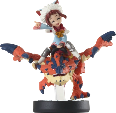 Rider   Female amiibo figure — Monster Hunter series