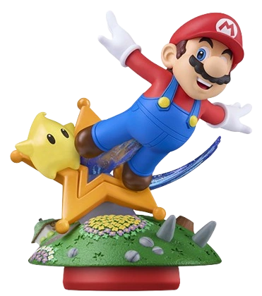 Mario & Luma amiibo figure — Super Mario series series