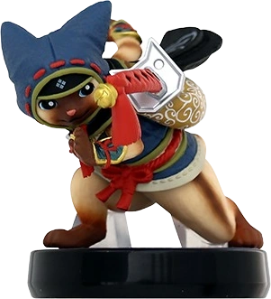 Palico amiibo figure — Monster Hunter series