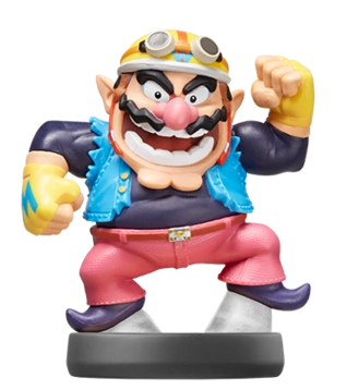 Wario amiibo figure — Super Smash Bros. series series
