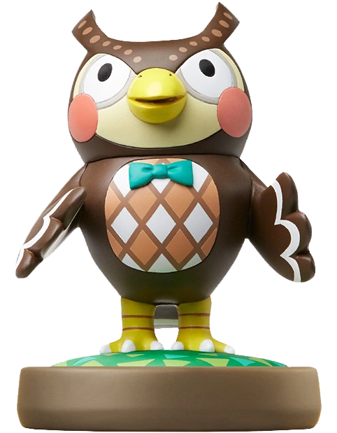 Blathers amiibo figure — Animal Crossing series series