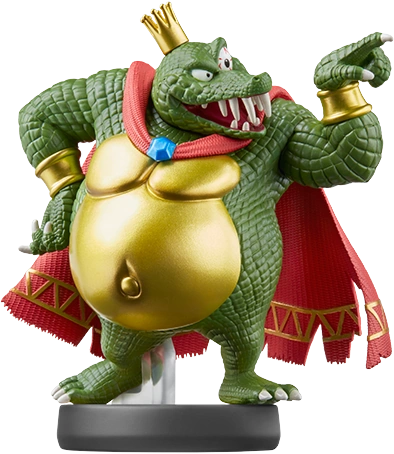 King K. Rool amiibo figure — Super Smash Bros. series series