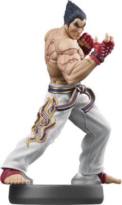 Kazuya amiibo figure — Super Smash Bros. series series