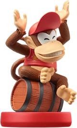 Diddy Kong amiibo figure — Super Mario series series