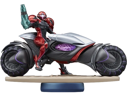Samus & Vi O La amiibo figure — Metroid series series