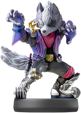 Wolf amiibo figure — Super Smash Bros. series series