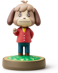 Digby (Acaf) amiibo figure — Animal Crossing series series