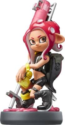 Octoling Girl amiibo figure — Splatoon series series