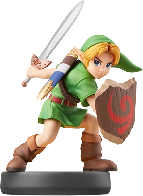 Young Link amiibo figure — Super Smash Bros. series series