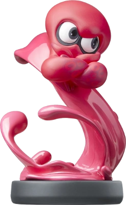 Octoling Octopus amiibo figure — Splatoon series series