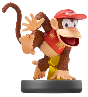 Diddy Kong amiibo figure — Super Smash Bros. series series