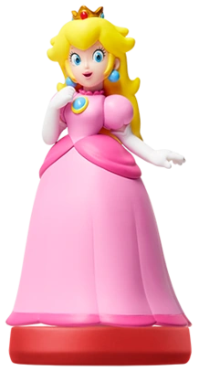 Peach (Super Mario) amiibo figure — Super Mario series series
