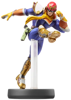 Captain Falcon amiibo figure — Super Smash Bros. series series
