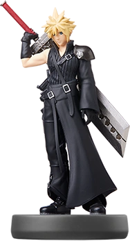 Cloud (Player 2) amiibo figure — Super Smash Bros. series series
