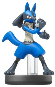 Lucario amiibo figure — Super Smash Bros. series series
