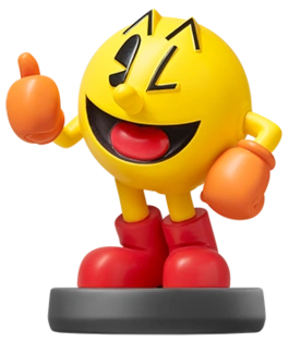 Pac Man amiibo figure — Super Smash Bros. series series