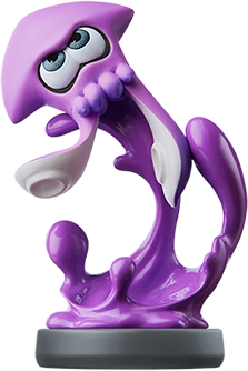 Inkling Squid (Splatoon 2) amiibo figure — Splatoon series series