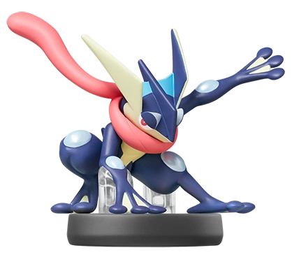 Greninja amiibo figure — Super Smash Bros. series series