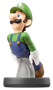 Luigi (Super Smash Bros.) amiibo figure — Super Smash Bros. series series