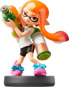 Inkling (Super Smash Bros.) amiibo figure — Super Smash Bros. series series