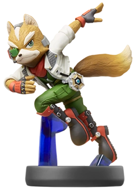 Fox amiibo figure — Super Smash Bros. series series