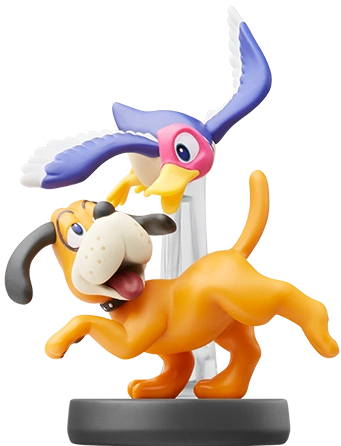 Duck Hunt amiibo figure — Super Smash Bros. series series