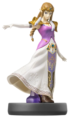 Zelda amiibo figure — Super Smash Bros. series series