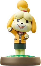 Isabelle (Winter Outfit) amiibo figure — Animal Crossing series series