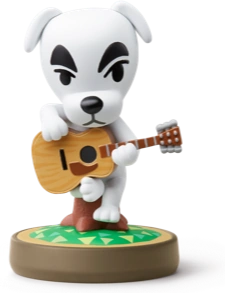 K.K. Slider (Acaf) amiibo figure — Animal Crossing series series