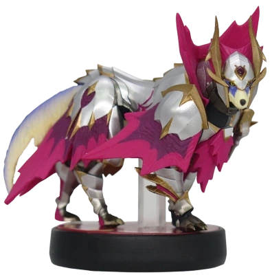 Palamute (Canyne Malzeno X) amiibo figure — Monster Hunter series