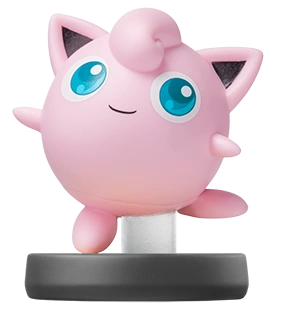 Jigglypuff amiibo figure — Super Smash Bros. series series