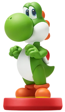 Yoshi (Super Mario) amiibo figure — Super Mario series series
