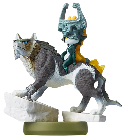 Wolf Link amiibo figure — The Legend of Zelda series series