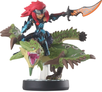 Rathian And Cheval amiibo figure — Monster Hunter series