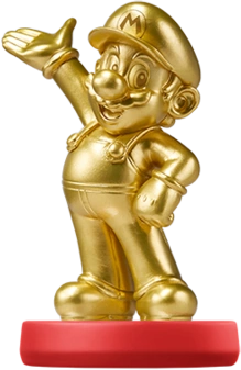Mario   Gold Edition amiibo figure — Super Mario series series