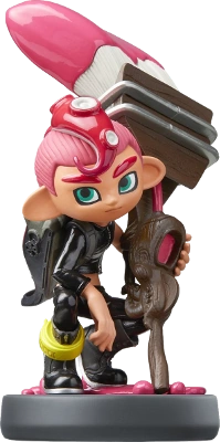 Octoling Boy amiibo figure — Splatoon series series
