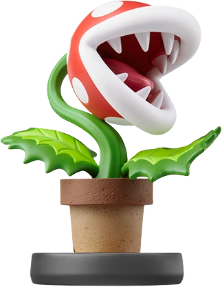 Piranha Plant amiibo figure — Super Smash Bros. series series