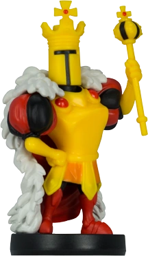 King Knight amiibo figure — Shovel Knight series series