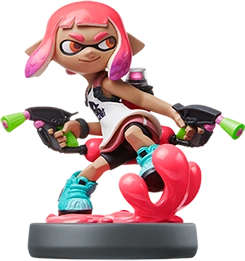 Inkling Girl (Splatoon 2) amiibo figure — Splatoon series series